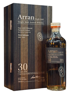 Arran 30 Year Old 1995 First Release Limited Edition Single Malt Scotch Whisky 700mL