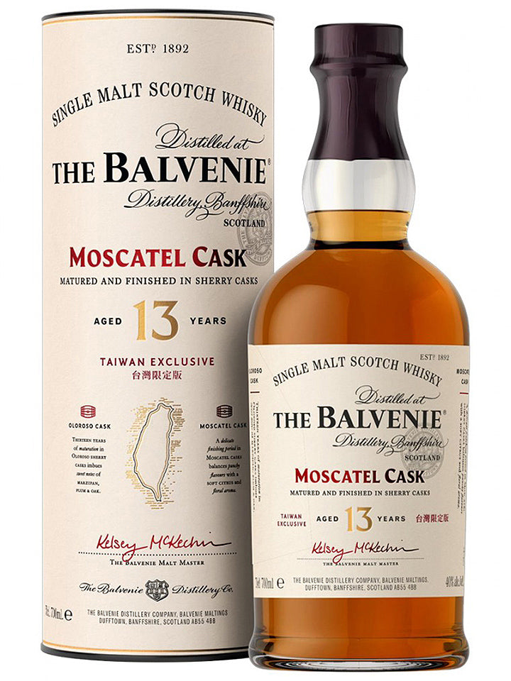 M*r様 THE BALVENIE MOSCATEL CASK 13年 700m Balvenie 13 Years Old Moscatel Cask Taiwan Exclusive - Must Have Malts