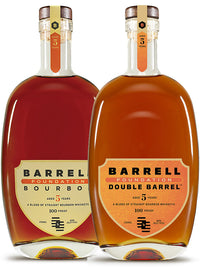 Barrell 5 Year Old Foundation + Double Barrel 100 Proof Blended Straight Bourbon Whiskey 2 x 750mL