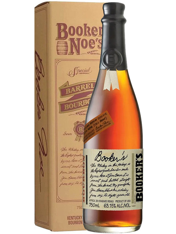 Booker's 2025-01E 126.3 Proof 63.15% Kentucky Straight Bourbon