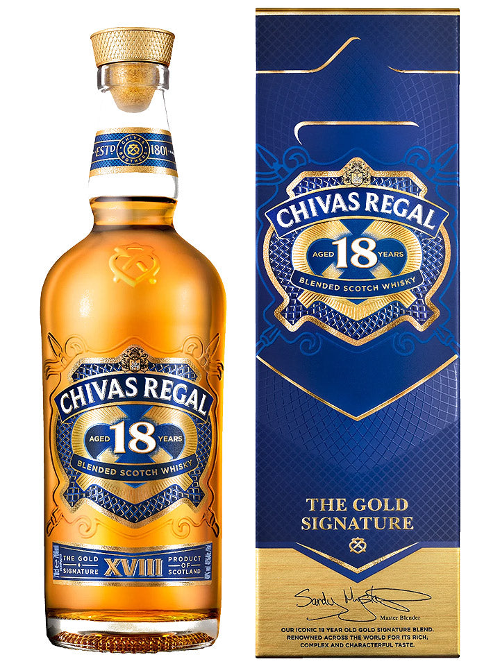 CHIVAS REGAL 18年 ゴールドシグネチャー 700ml Chivas Regal Gold Signature 18YO Scotch Whisky: Buy Now