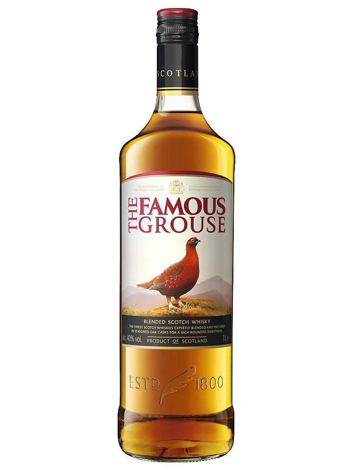 ウイスキー THE FAMOUS GROUSE FINEST SCOTCH WHISKY The Famous Grouse Blended Scotch Whisky 1L – The Drink Society