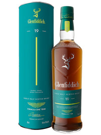 Glenfiddich 19 Year Old Aston Martin F1 Inaugural Release Limited Edition Single Malt Scotch Whisky 700mL
