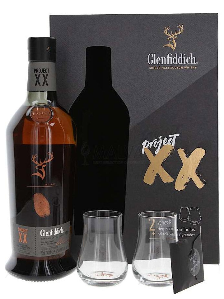 Glenfiddich Experiment 02 Project XX + 2 Glasses Gift Pack Scotch