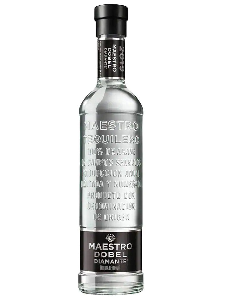 Maestro Dobel Diamante Cristalino Reposado Tequila 750mL – The Drink Society