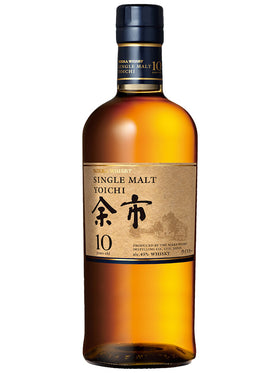 Nikka Yoichi 10 Year Old Single Malt Japanese Whisky 700mL