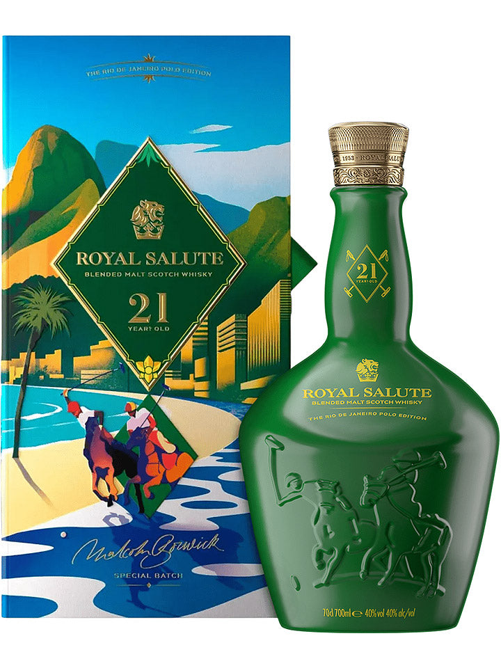 ウイスキー yasua Salute 21 Year Old Scotch Royal Salute 21 Year Old Rio de Janeiro Polo Edition Blended