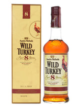 Wild Turkey 8 Year Old 2010 Austin Nichols 101 Proof With Gift Box Kentucky Straight Bourbon Whiskey 700mL