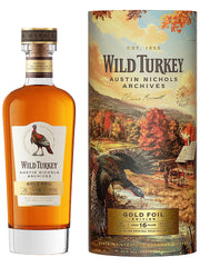 PRE-ORDER: Wild Turkey 16 Year Old Austin Nichols Archives Gold Foil Edition 120 Proof Kentucky Straight Bourbon Whiskey 750mL