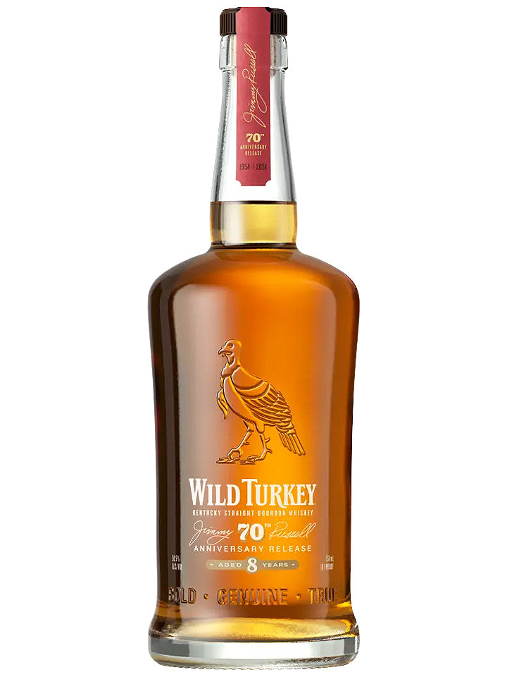 Wild Turkey 8 Year Old Jimmy Russell's 70th Anniversary Kentucky