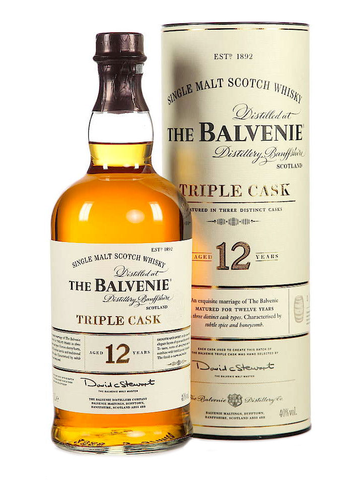 Balvenie 12 Year Old Triple Cask Single Malt Scotch Whisky 1L