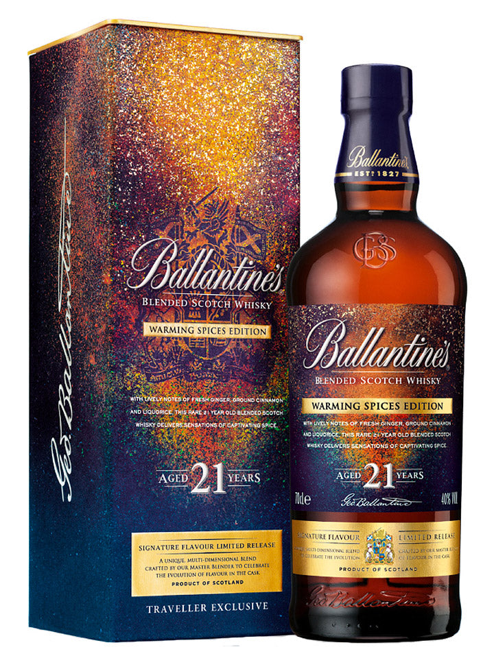 Ballantines 21 Year Old Warming Spices Limited Edition Blended
