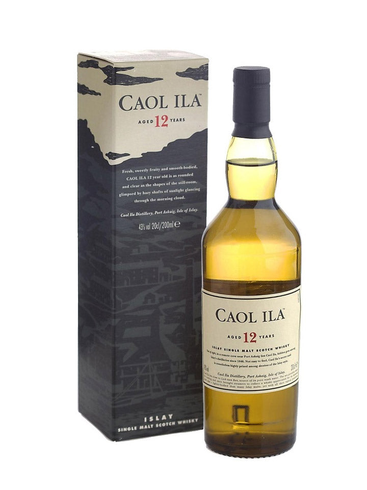 Caol Ila 12 Year Old Single Malt Scotch Whisky Miniature 200mL – The ...