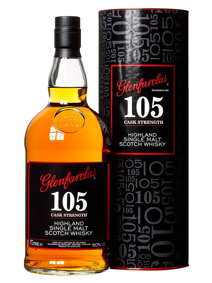 Glenfarclas 105 Cask Strength Highland Single Malt Scotch Whisky