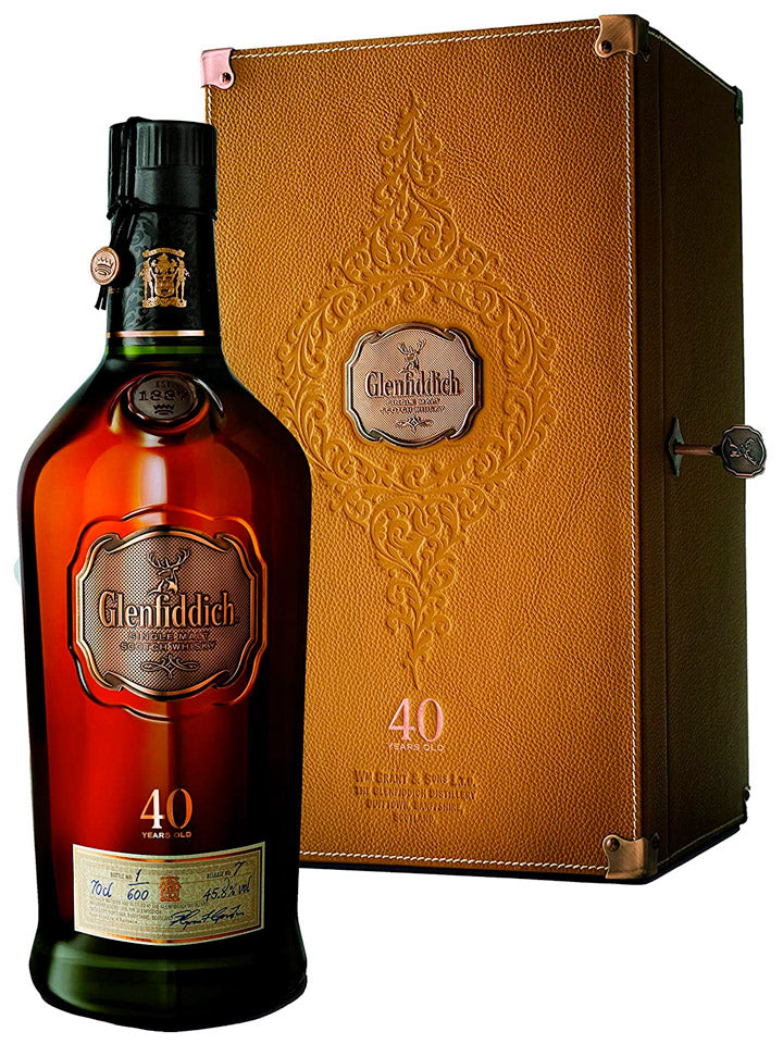 Glenfiddich 40 Year Old Rare Collection Single Malt Scotch Glenfiddich 40 Year Old Rare Collection Single Malt Scotch