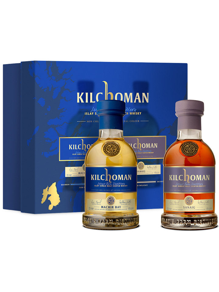 Kilchoman Machir Bay & Sanaig セット Kilchoman Machir Bay & Sanaig Single Malt Scotch Whisky Gift Set