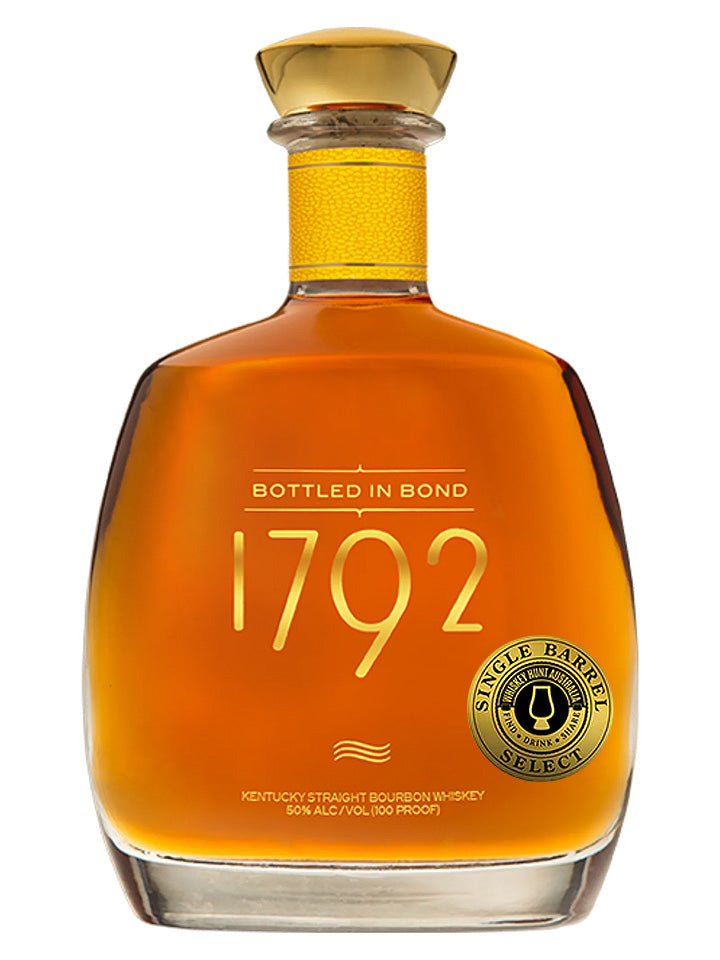 1792 Bottled In Bond Single Barrel Select WHA First Release Kentucky Straight Bourbon Whiskey 750mL