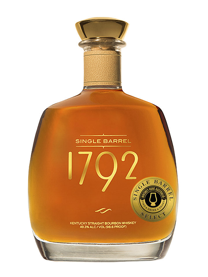 1792 Single Barrel Select WHA Kentucky Straight Bourbon Whiskey 750mL