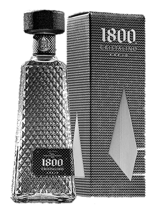 1800 Cristalino Anejo Tequila 750mL – The Drink Society