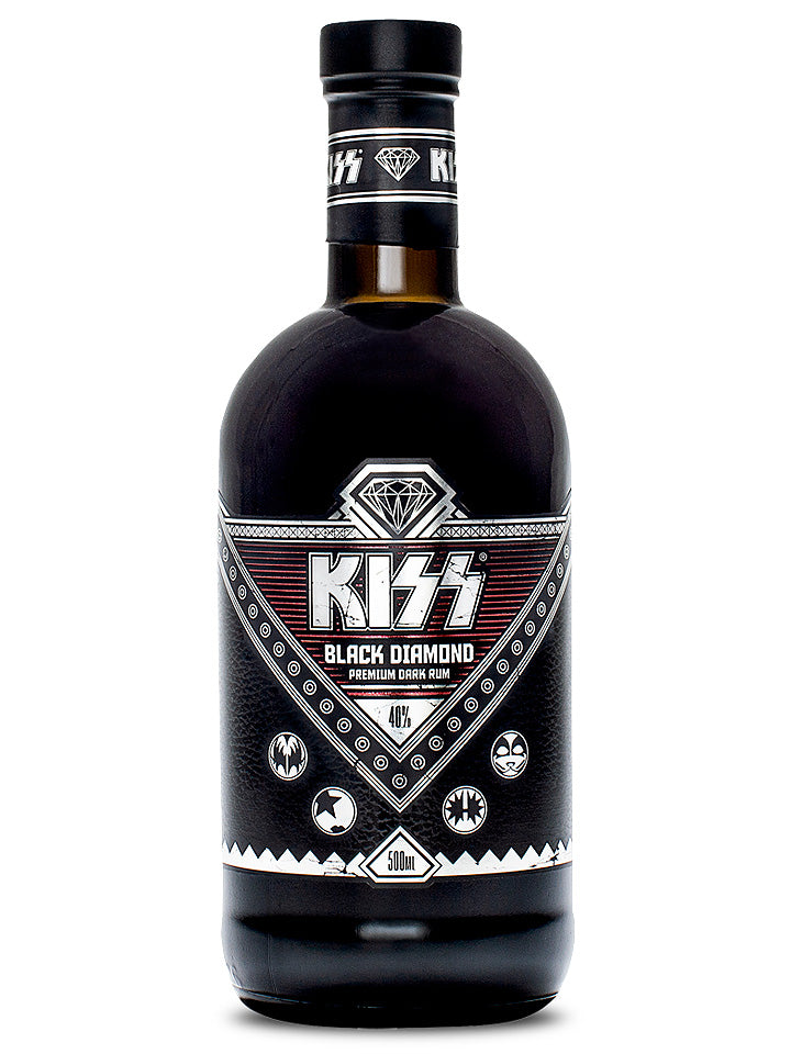 KISS Black Diamond Premium Dark Rum 500mL