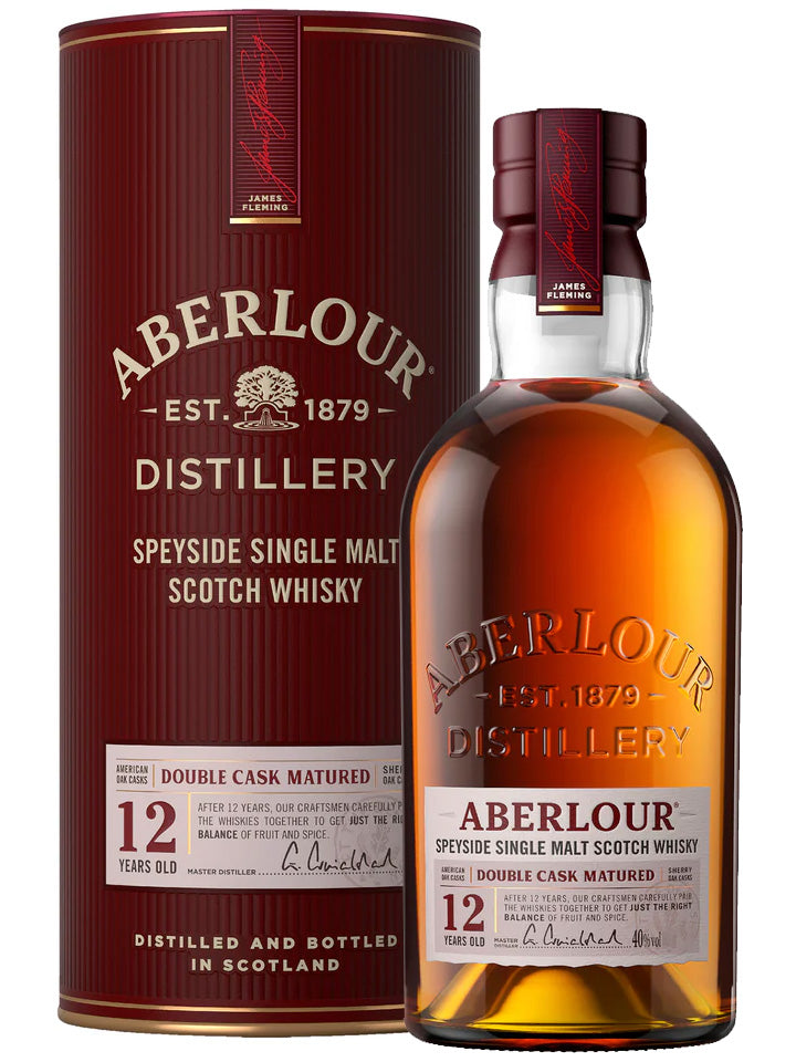 Aberlour 12 Year Old Double Cask Matured Single Malt Scotch Whisky 1L