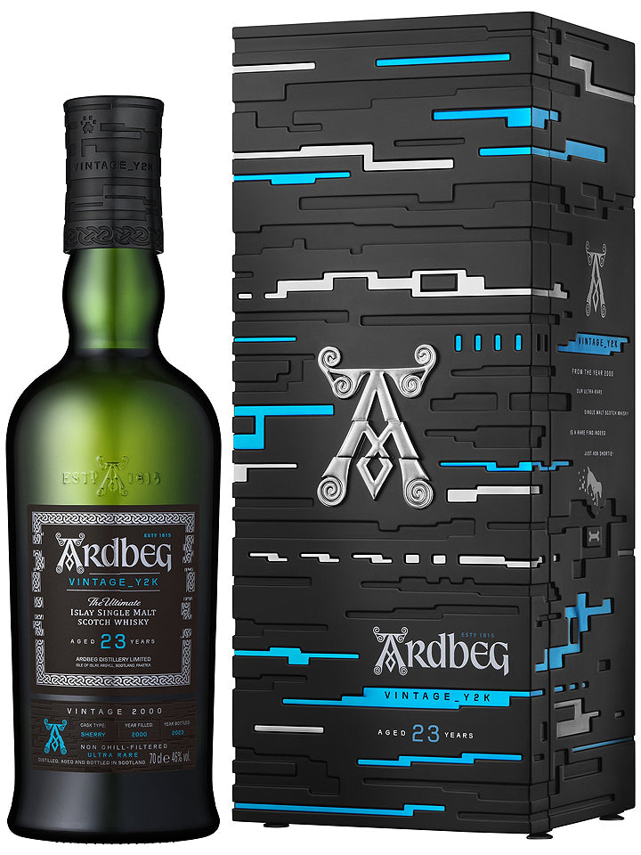 Ardbeg 23 Year Old Vintage Y2K Limited Release Single Malt Scotch Whisky 700mL