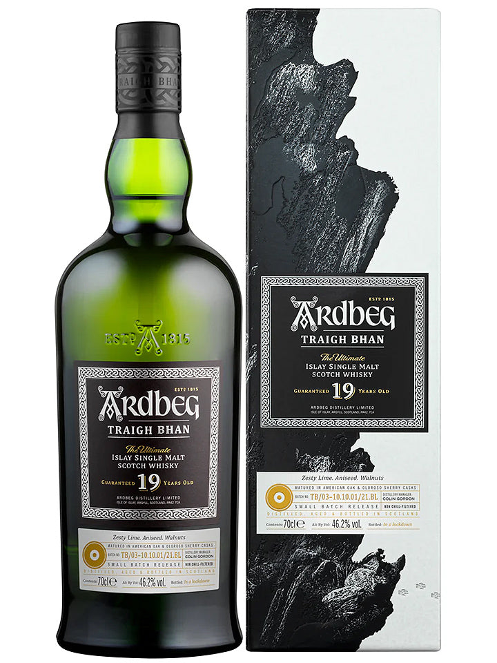 Ardbeg 19 Year Old Traigh Bhan Batch #3 Limited Edition Single Malt Scotch Whisky 700mL