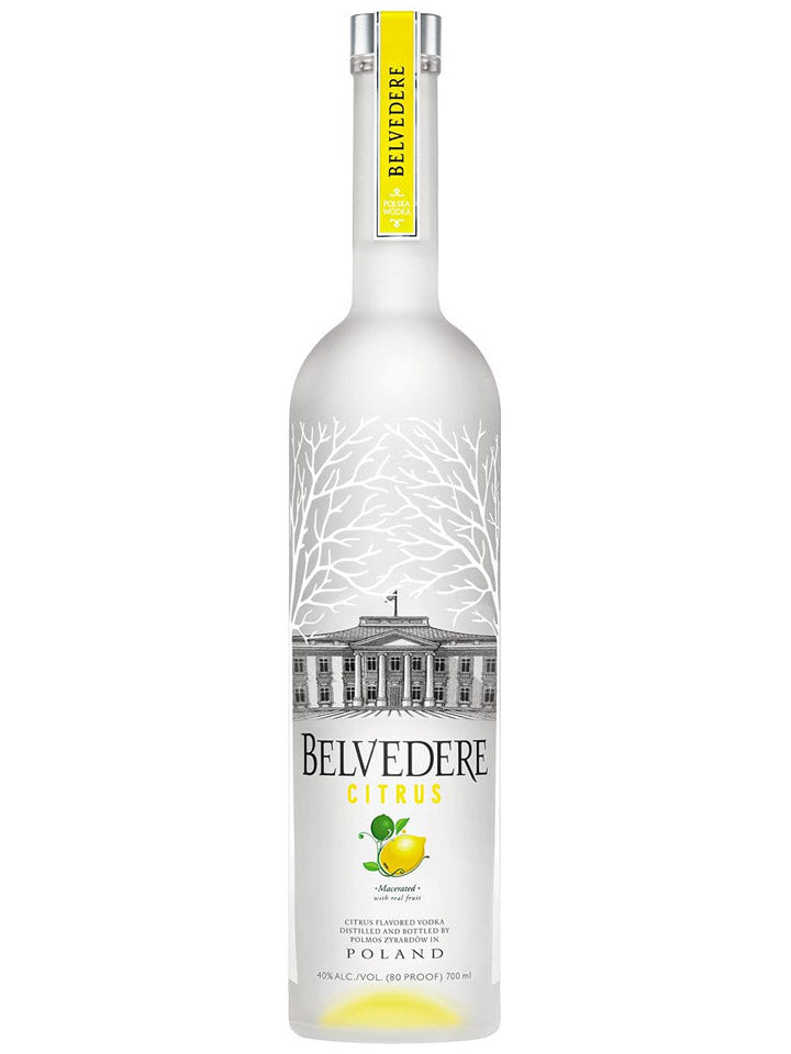 Belvedere Citrus Flavoured Polish Vodka 700mL