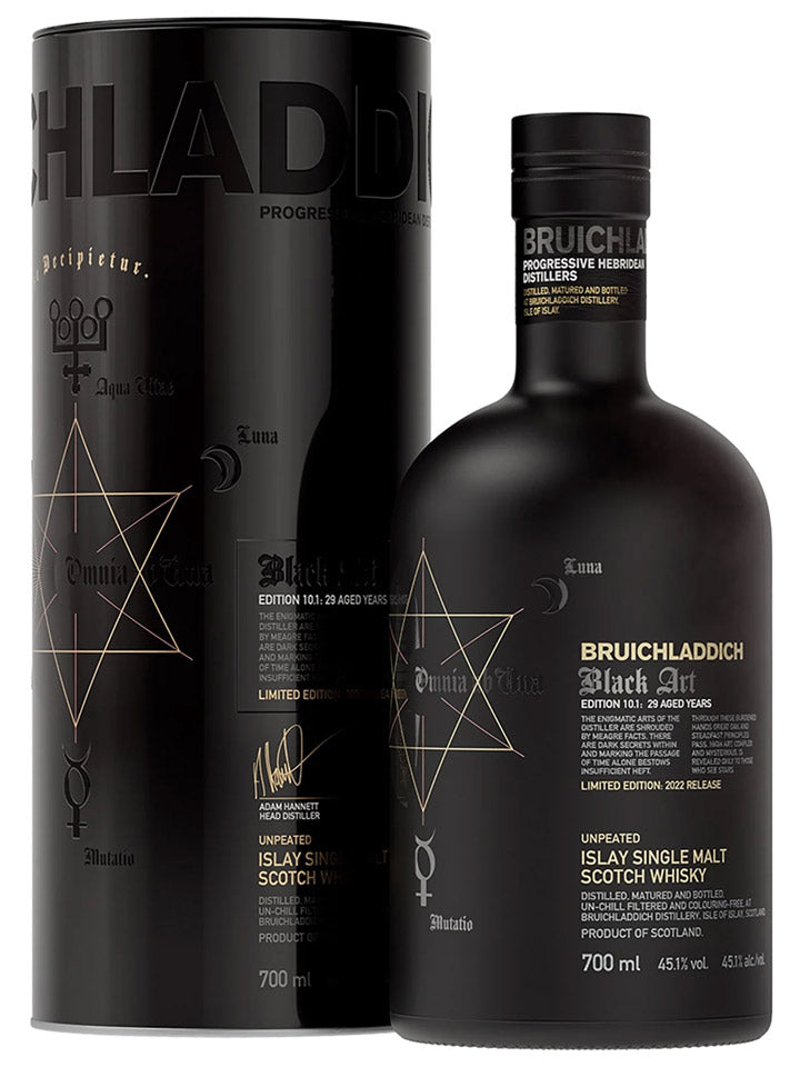 Bruichladdich Black Art 10.1 29 Year Old Islay Single Malt Scotch Whisky 700mL