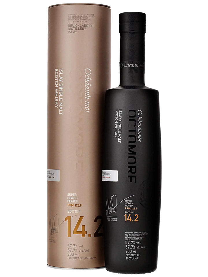 Bruichladdich Octomore 14.2 Islay Single Malt Scotch Whisky 700mL