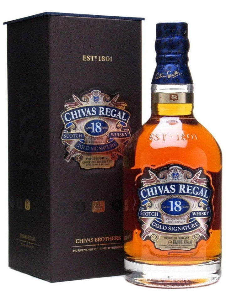 Chivas Regal 18 Year Old Gold Signature Blended Scotch Whisky 1L