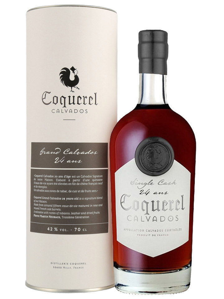 Coquerel 24 Year Old Single Cask Grand Calvados 700mL