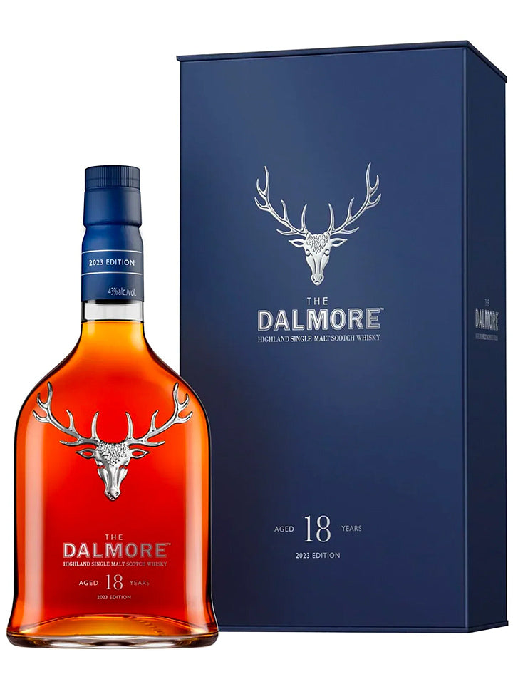 The Dalmore 18 Year Old Single Malt Scotch Whisky 700mL