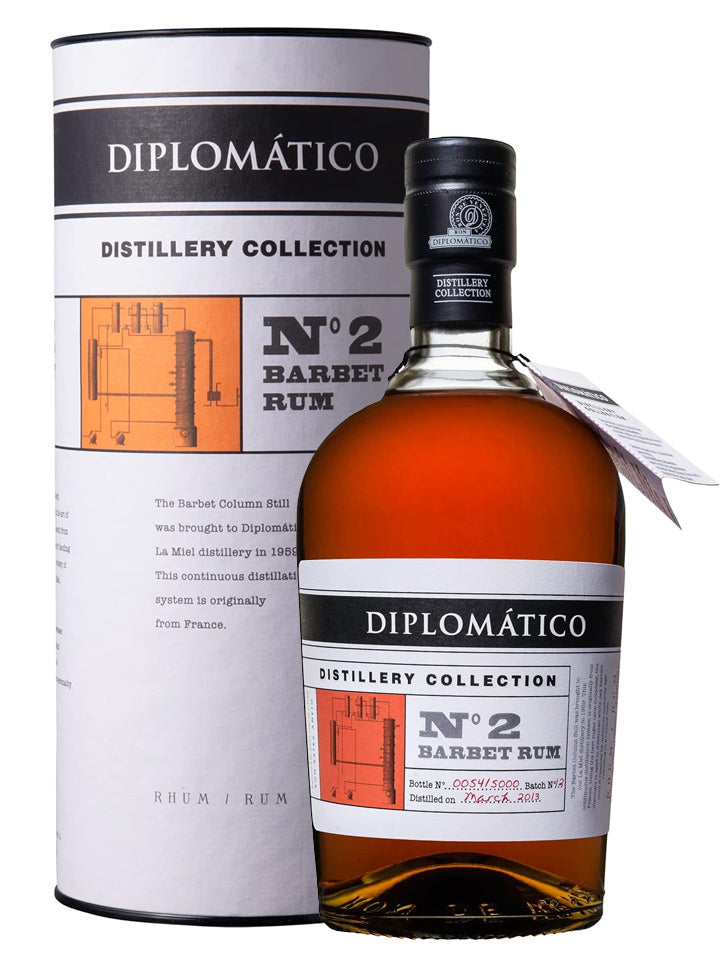 Diplomatico Distillery Collection No.2 Barbet Venezuelan Dark Rum 700mL