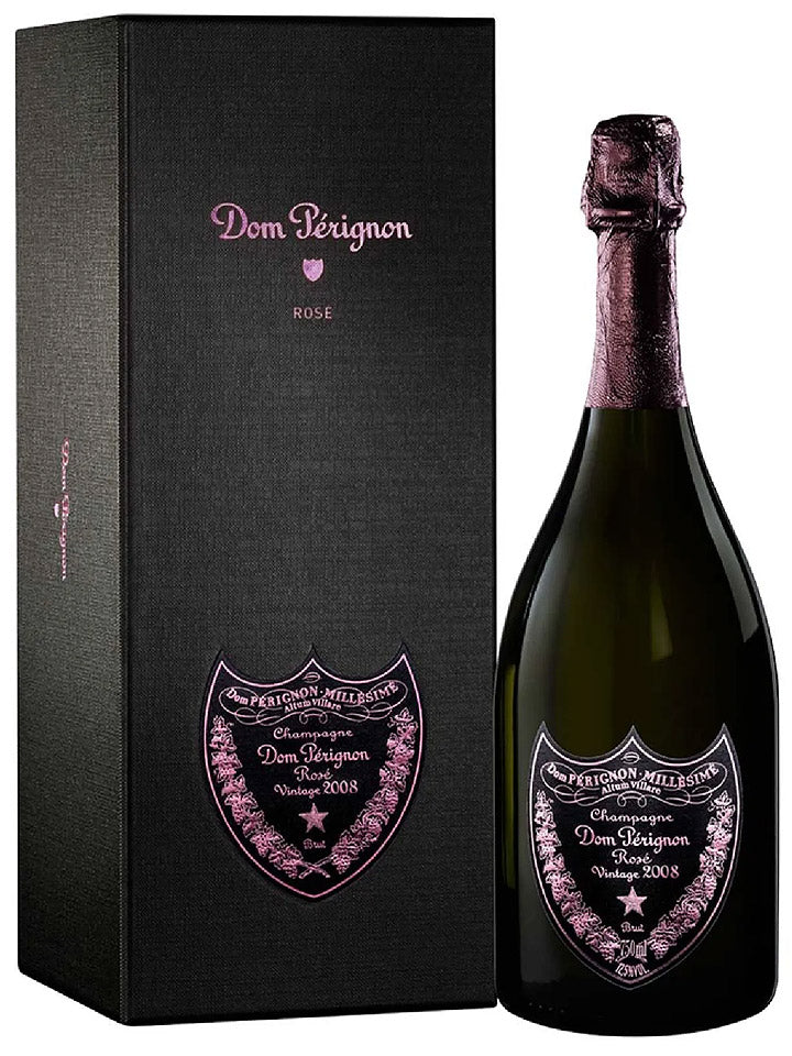 Dom Pérignon Rose Vintage 2008 With Gift Box Sparkling Rose Champagne 750mL