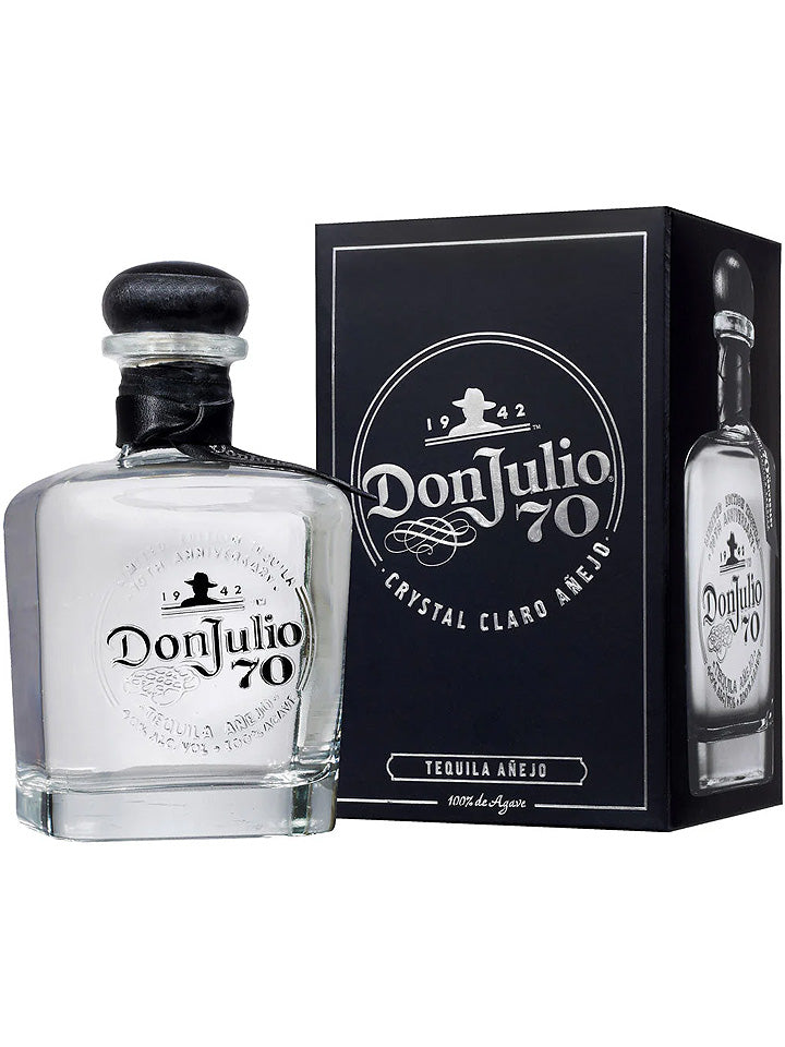 Don Julio 70 Cristalino 70th Anniversary Limited Edition Anejo Claro T –  The Drink Society