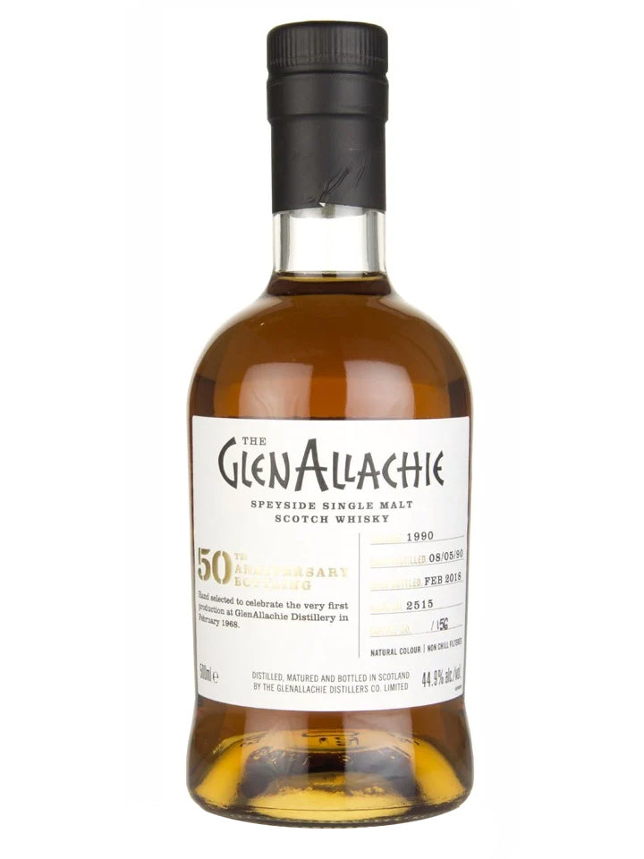 Glenallachie 27 Year Old Single Cask 50th Anniversary Single Malt Scotch Whisky 500mL