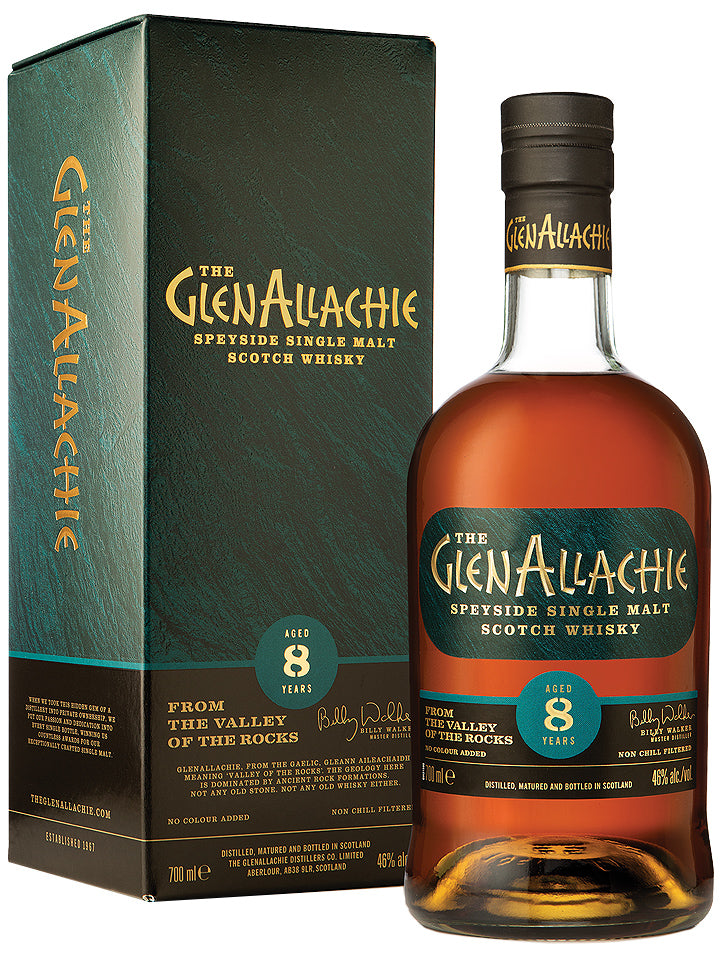 Glenallachie 8 Year Old Single Malt Scotch Whisky 700mL