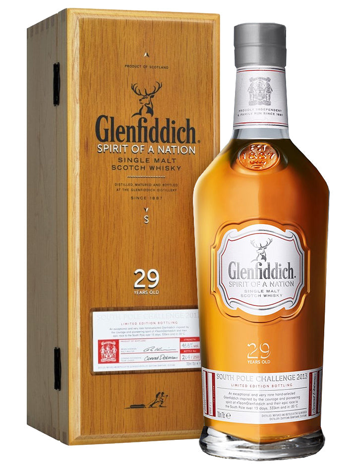 Glenfiddich 29 Year Old Spirit Of A Nation Limited Release Single Malt Scotch Whisky 700mL