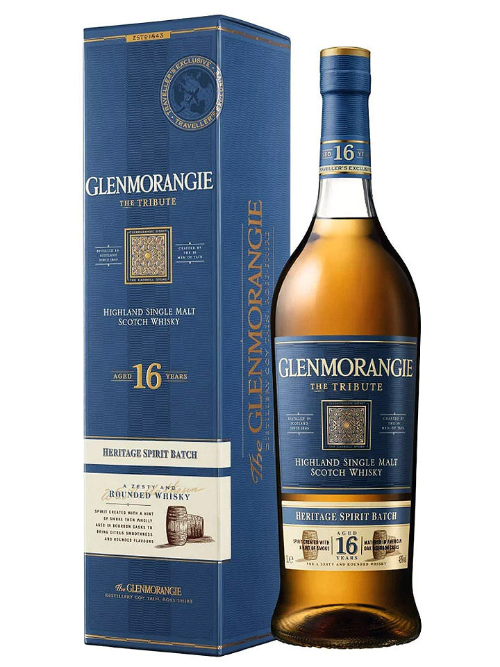 Glenmorangie 16 Year Old The Tribute Single Malt Scotch Whisky 1L