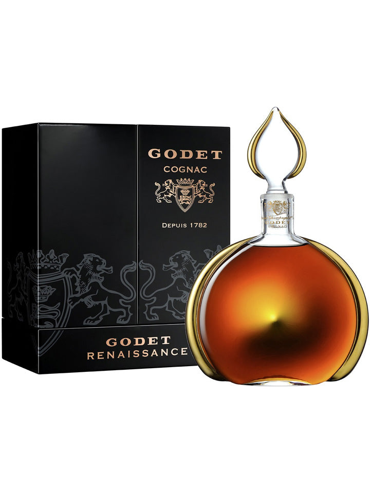 Godet Renaissance Grande Champagne Paradis Cognac Decanter 700mL