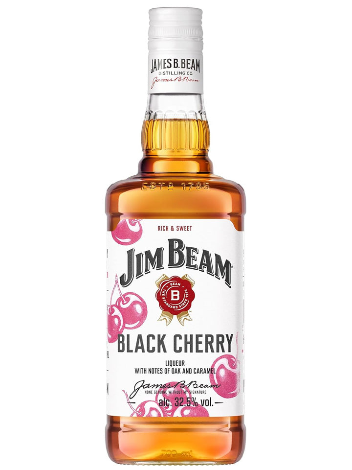 Jim Beam Red Stag Black Cherry Kentucky Bourbon Whiskey Liqueur 1L The Drink Society