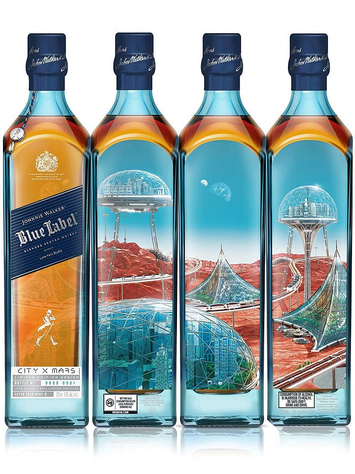 Johnnie Walker Blue Label Cities Of The Future City x Mars 2220