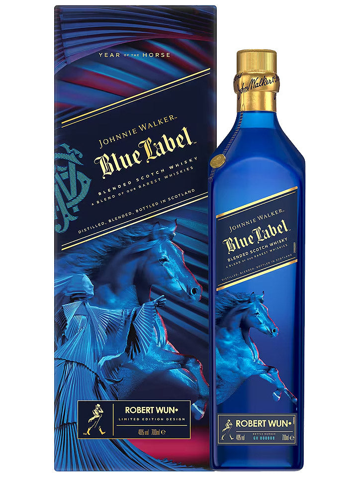Johnnie Walker Blue Label Lunar Year Of The Horse 2025 Limited Edition Blended Scotch Whisky 700mL