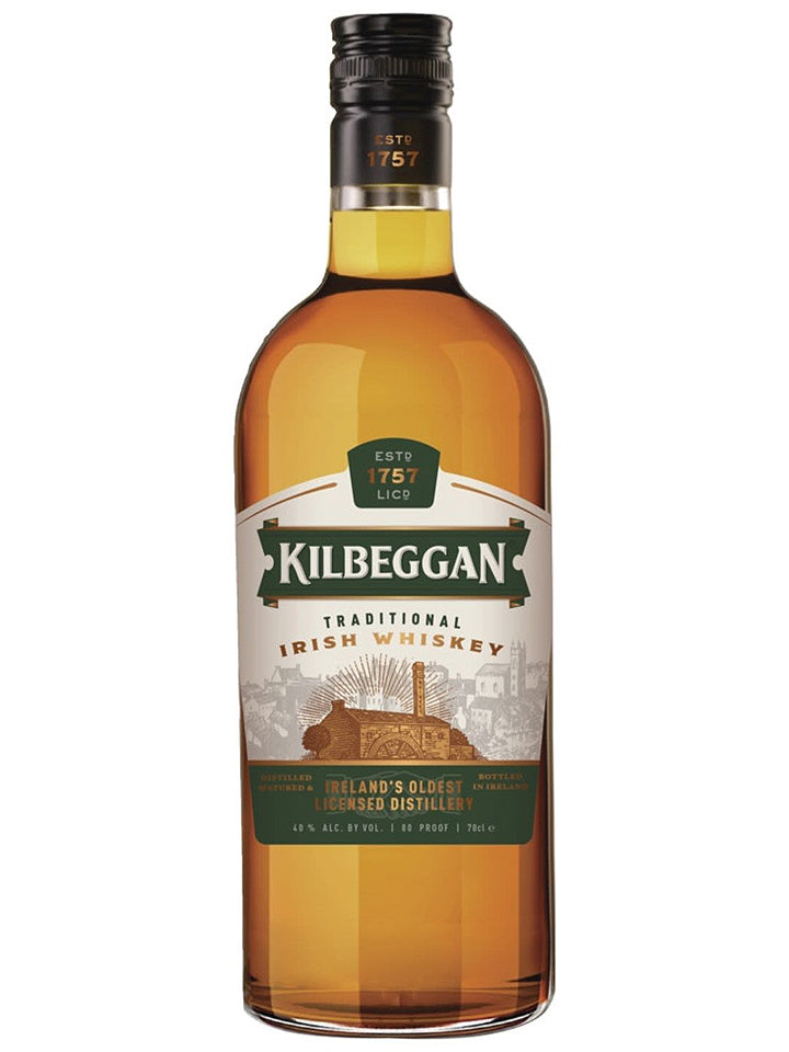 Kilbeggan Traditional Irish Whiskey 700mL