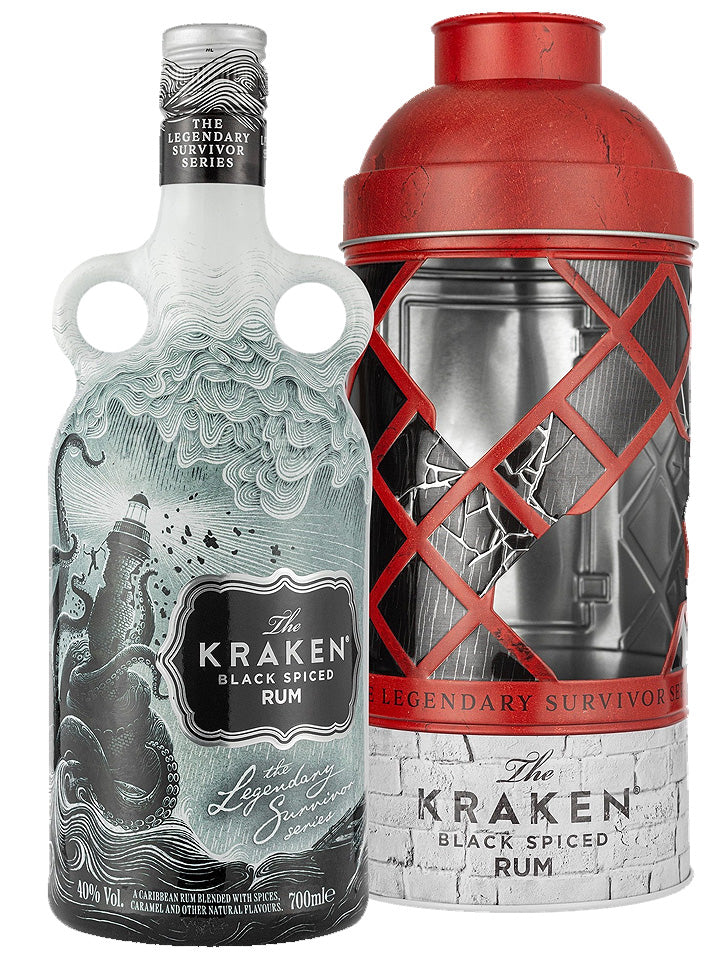 Kraken Legendary Survivor Series: The Lighthouse Keeper Limited Edition Black Spiced Rum 700mL