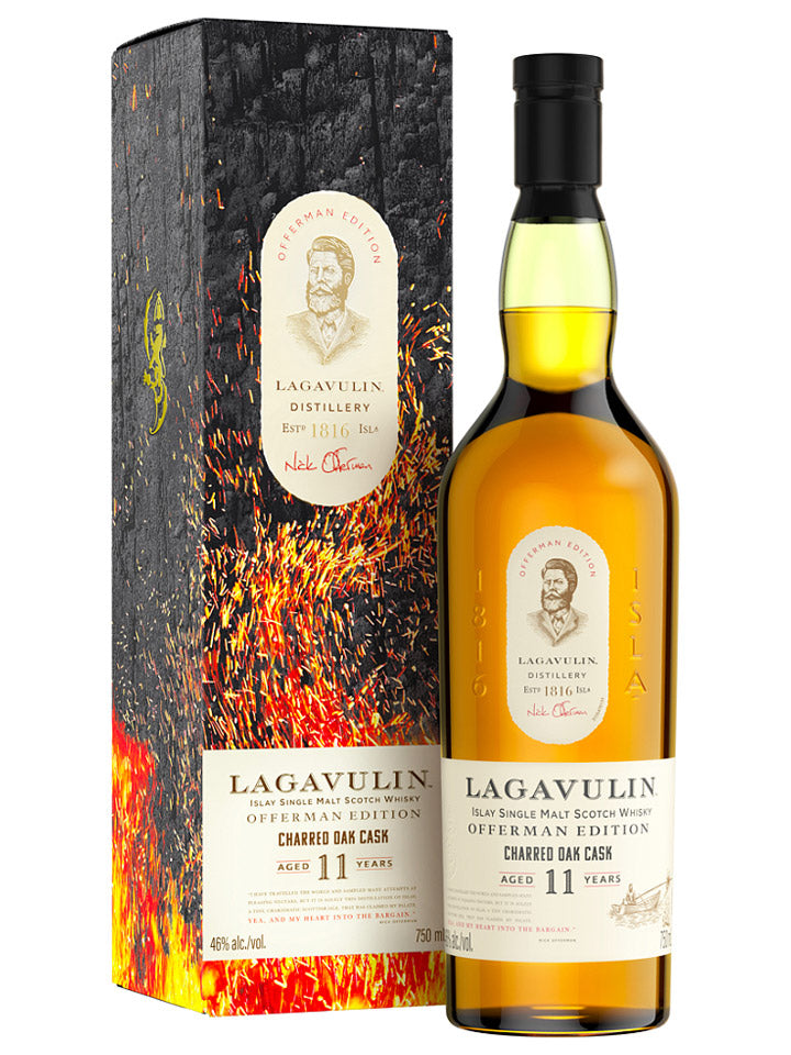 Lagavulin 11 Year Old Charred Oak Offerman Edition #3 Single Malt Scotch Whisky 700mL
