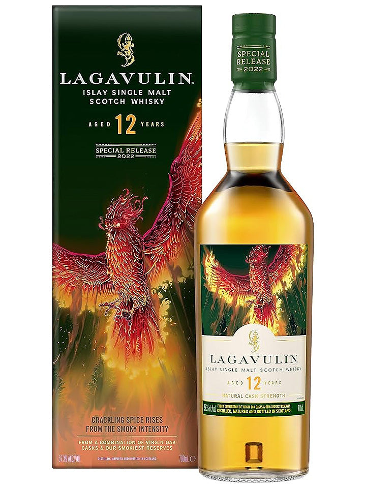 Lagavulin 12 Year Old Special Release 2022 Cask Strength Single Malt Scotch Whisky 700mL