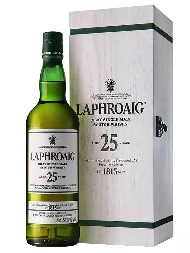 Laphroaig 25 Year Old Cask Strength 2021 Edition Single Malt Scotch Whisky 700mL