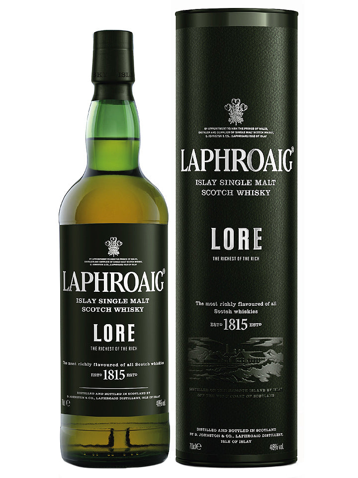 Laphroaig Lore Islay Single Malt Scotch Whisky 700mL